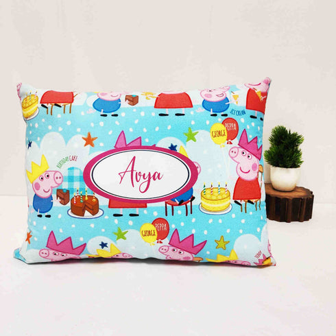 Personalized Cartoons Printed Kids Pillow